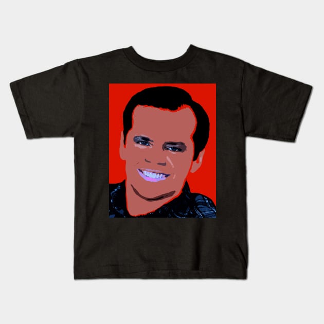 jack nicholson Kids T-Shirt by oryan80